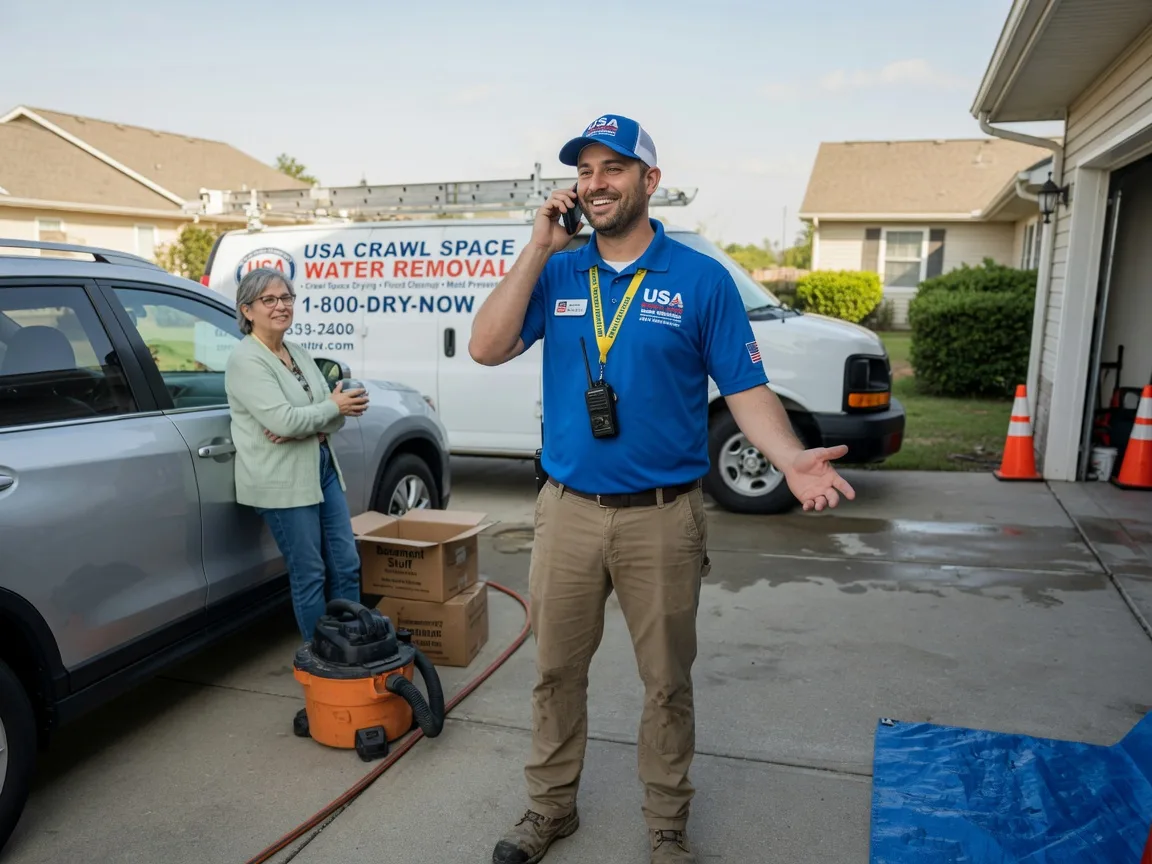 Crawl Space Water Removal Redfield, AR FAQs